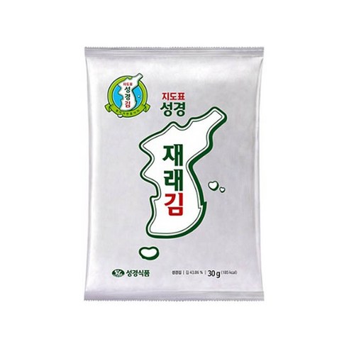 지도표 성경김 재래김 30gX10봉