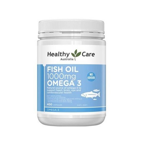 헬스케어 호주 명품 오메가3 피쉬 오일 1000mg 400정 로켓직송