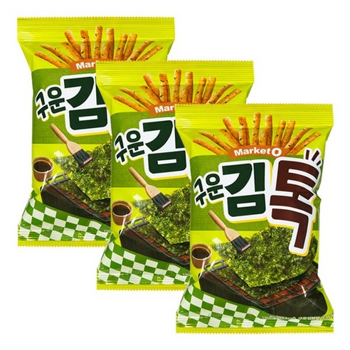 신상과자 오리온 구운김톡
