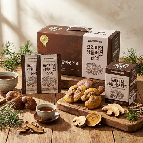 2+1 국내산 상황버섯 진액 국산 프리미엄 상황버섯진액 70 ml , 90포