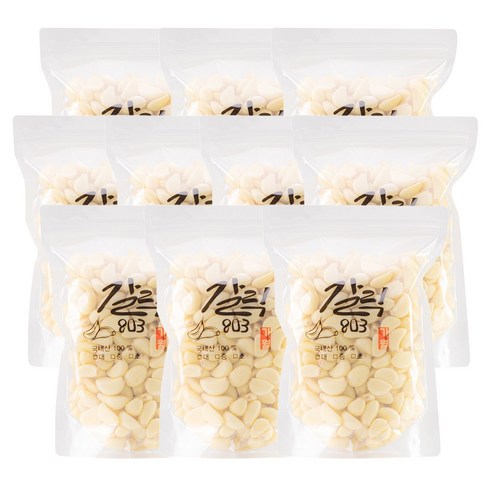 갈릭803 국내산 깐마늘 당일생산 창녕 대서마늘, 1개, 10kg(대)