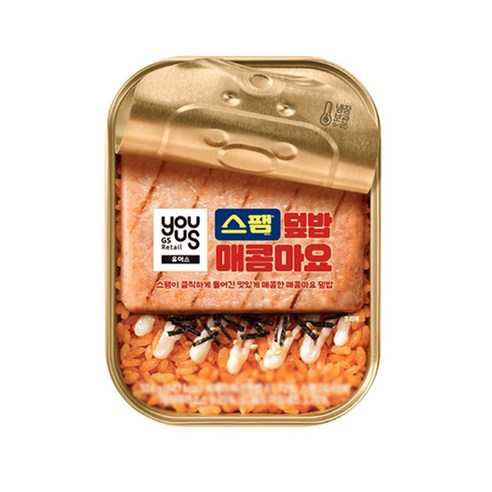 스팸매콤마요덮밥 324g x 4개