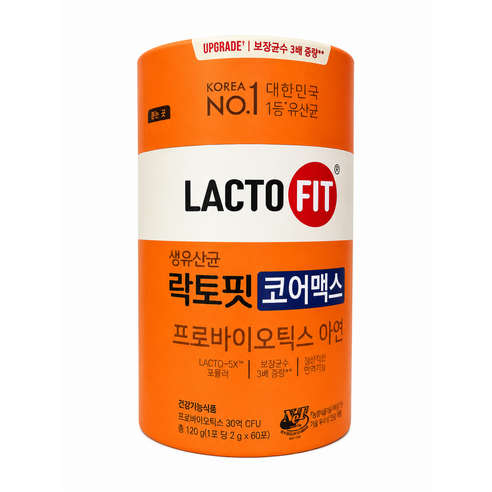 락토핏 생유산균 코어맥스 60p
