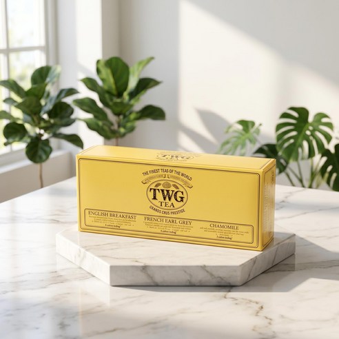 [TWG Tea] 클래식 티백 셀렉션 (잉글리시 브렉퍼스트 티, 프렌치 얼그레이, 카모마일, 각 5개입)