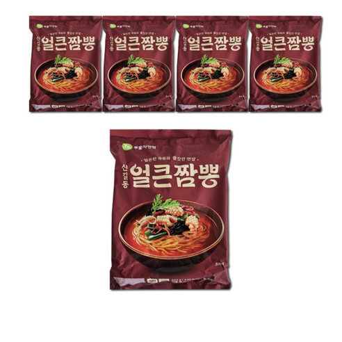 이가자연면 신길동 얼큰짬뽕 짬뽕라면