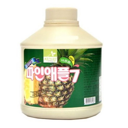 차그림 원액 850ml x4 베이스 에이드 주스 음료 카페 재료