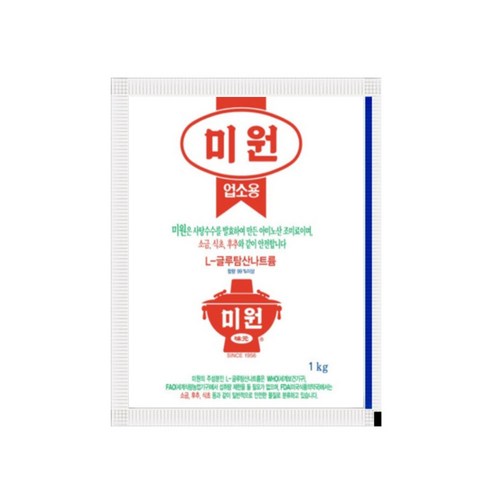 청정원 미원 1kgx2개 조미료/업소