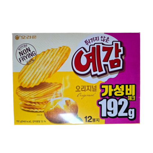 오리온 예감 오리지널 192g, 192g, 1개