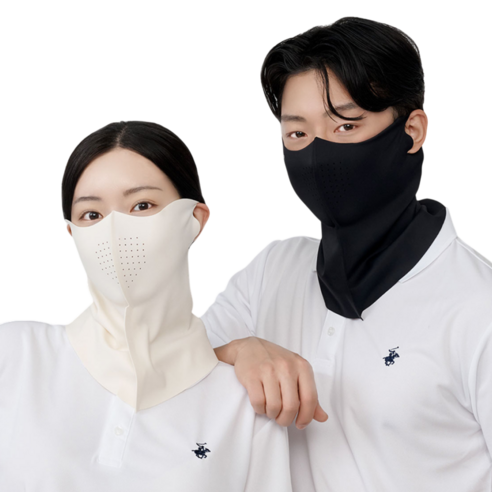 로렌드 자외선차단 숨쉬기 편한 쿨 스포츠 마스크 1+1