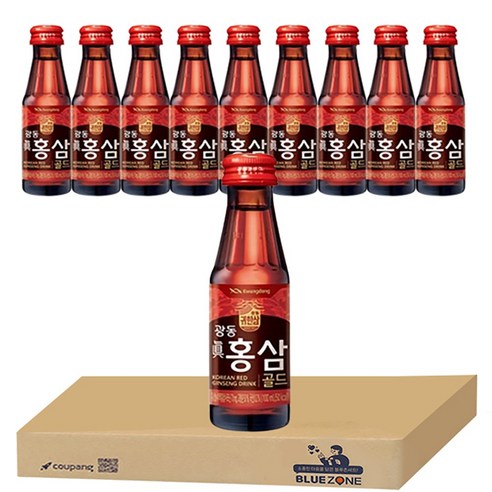 광동 진 홍삼 골드 100ml x 10개, 100ml, 10개