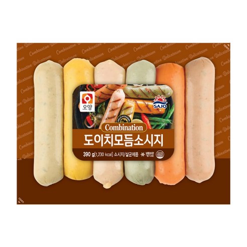 오양 도이치모듬소시지 390g  10개
