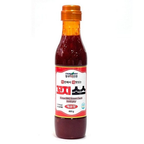 청우 꼬지소스 매운맛 460g