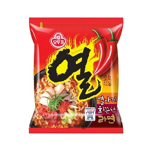 오뚜기 열라면 봉지라면