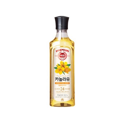 해표 카놀라유, 4개, 500ml
