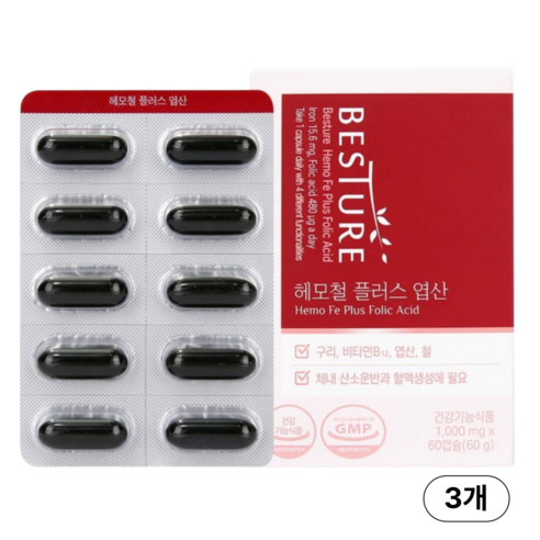 베스처 헤모철 플러스 엽산