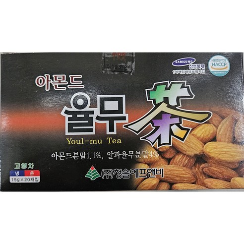 청솔식품아몬드율무차15g20티