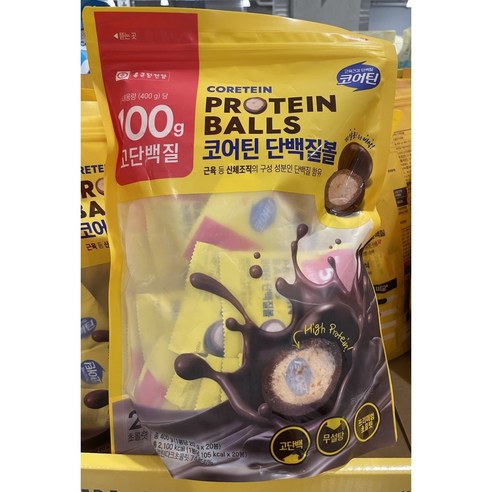 종근당 코어틴 프로틴 볼 20g x 20PK