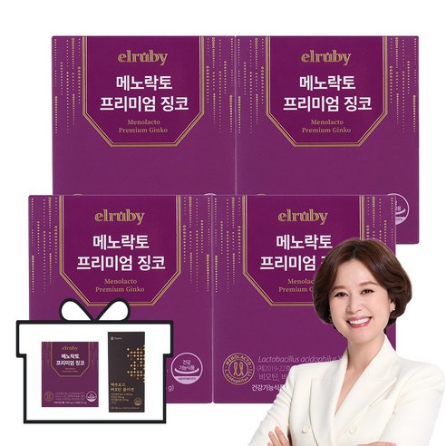 [유통기한 2026-07-05까지] 메노락토 프리미엄 징코 30캡슐