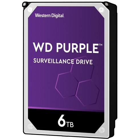 웨스턴디지털 WD PURPLE 5400 256M WD63PURZ 6TB 15시 이전 오늘출발