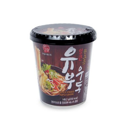 한일식품 본고장 얼큰 유부 우동 149.2g