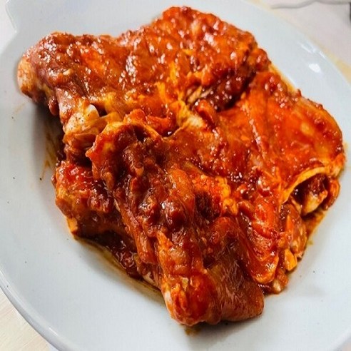 금보식품 국내산100% 뼈가 붙어있는 왕갈비 숯불닭갈비(보통맛/매운맛)1kg / 숯불용 캠핑