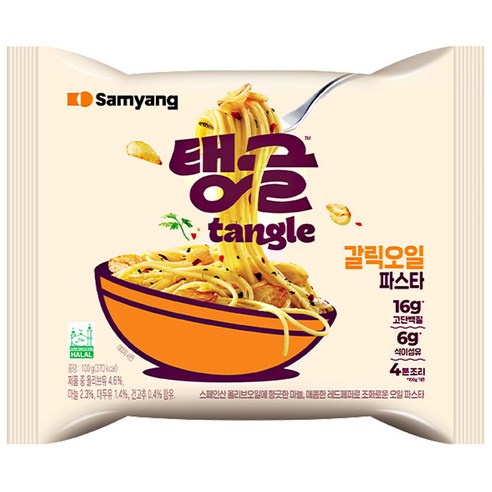 삼양 탱글 갈릭오일파스타 100g, 20개