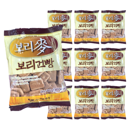 금풍제과 금풍 보리 麥 맥 건빵 85g 10개 이강산닷컴