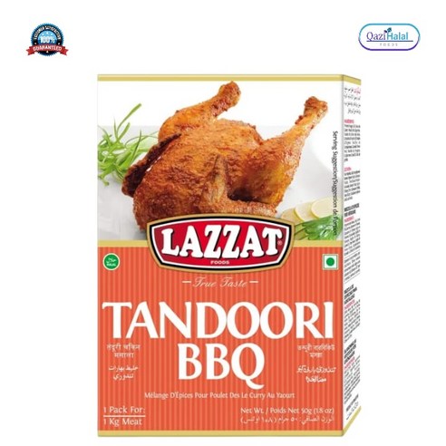Lazzat Tandoori BBQ Masala 100g 라자트 탄두리 비비큐 100g