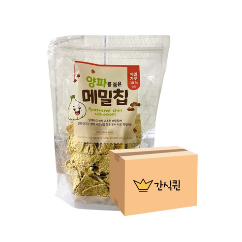 양파를 품은 메밀칩 JJ 버큇칩 스낵 과자 건강간식