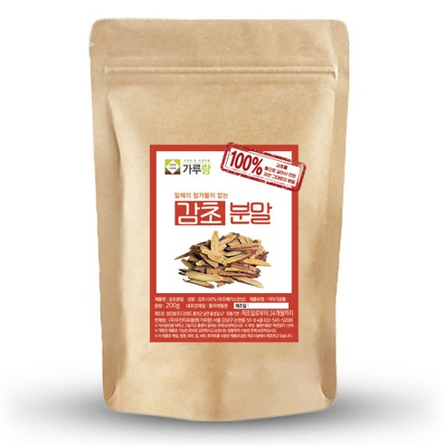 가루랑v 100% 감초 분말200g, 감초분말200g, 200g