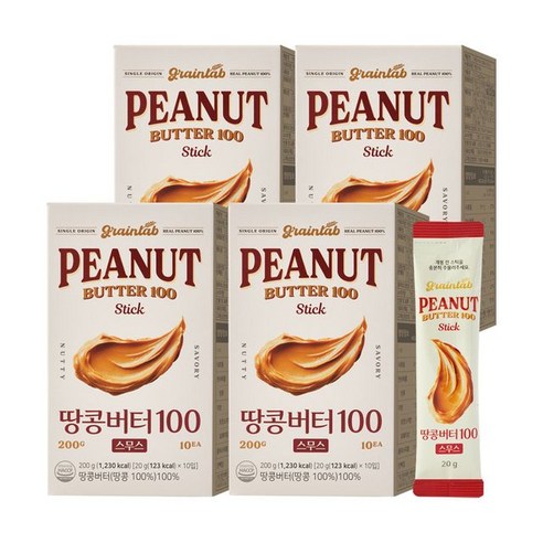 그레인랩 땅콩버터 100 스무스