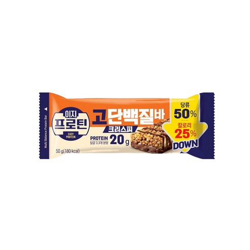 롯데 이지프로틴 고단백질바 크리스피