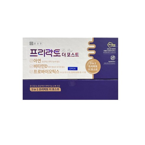 종근당 프리락토 더 포스트 60p