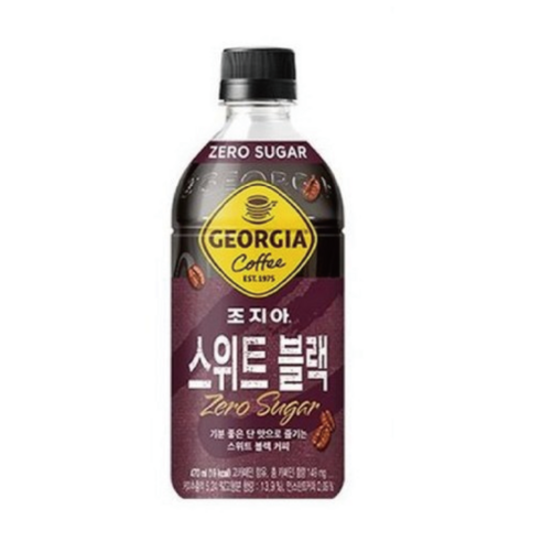 코카콜라 조지아 크래프트 스윗블랙 470ml