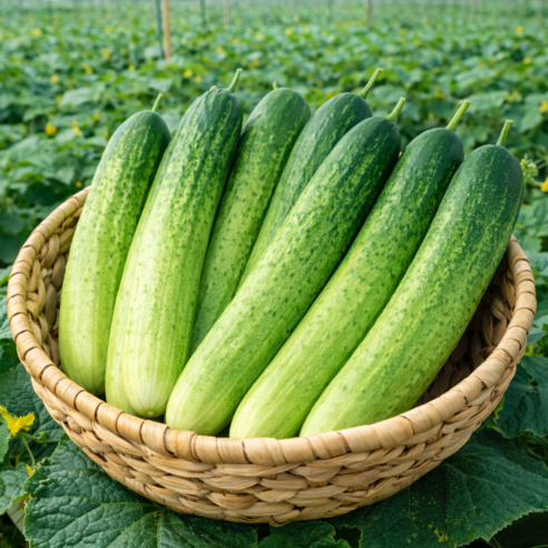 국내산 백오이 백다다기 오이, 1박스, 5kg