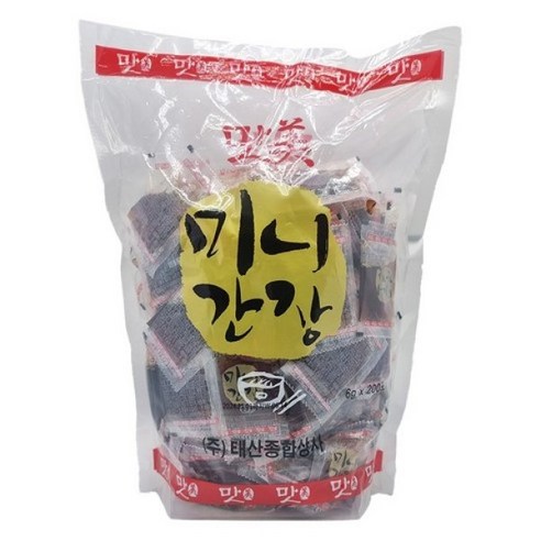 태산 맛미 미니간장(만두간장) 6g x200개 x 5개