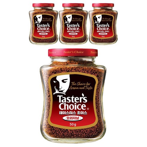 네스카페 테이스터스 초이스 오리지날 50g x 4병