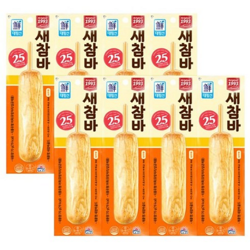 사조 대림 튀긴 새참바 70g x 8개 / 핫바 어묵바