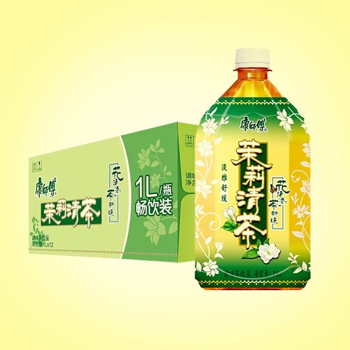 [현호중국식품] 중국식품 카앙스푸-말리청차 (자스민청차) 1L 12병(1박스)