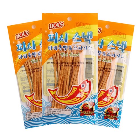 피시 스넥 바비큐향 앤 스파이스맛