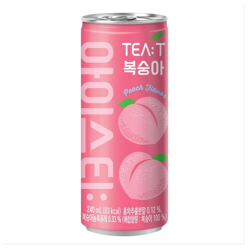 대일음료 TEA:T 아이스티 복숭아
