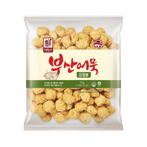 [사조대림] 알뜰어묵볼 1000g X 2개