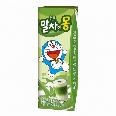 남양유업 말차에몽 우유