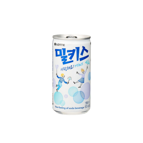 롯데 밀키스 190ml x 30캔 작은캔 업소용 가정용 실속형사이즈