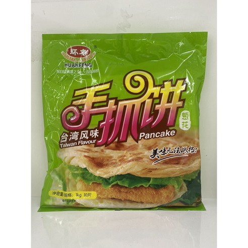 다원중국식품 중국수좌병 대만식 수좌병-쪽파맛 한봉지(10개)