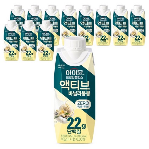 하이뮨 프로틴 밸런스 액티브 22g 바닐라봉봉 ZERO