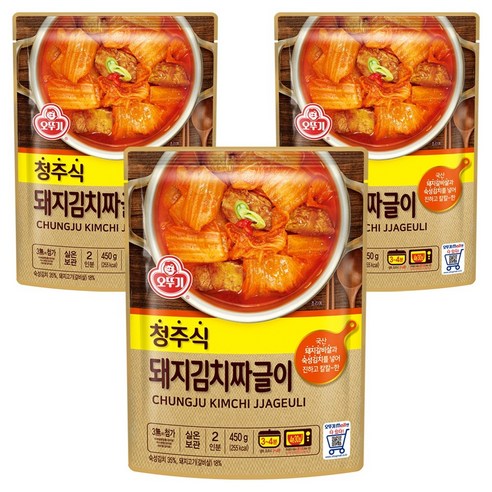 오뚜기 청주식 돼지김치짜글이