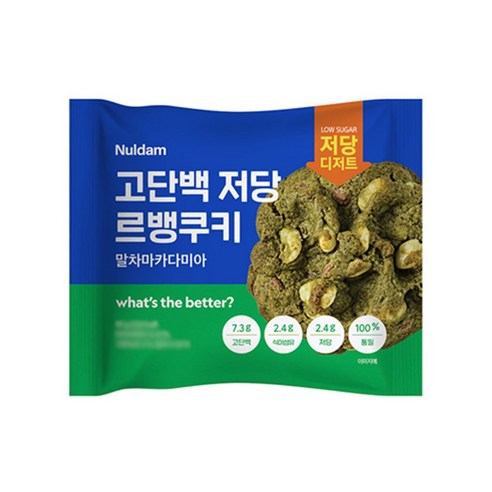 고단백저당 르뱅쿠키 말차마카다미아 50g x 15개, 15개, 50g