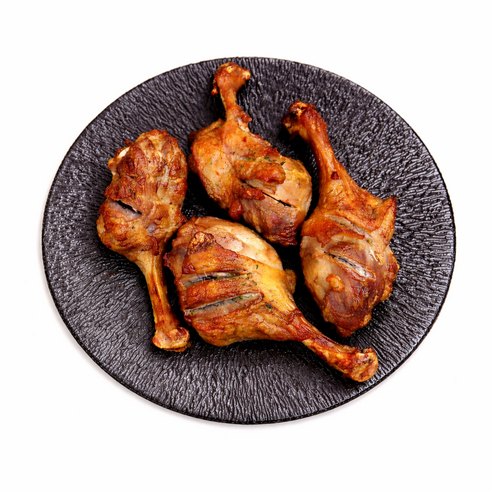 바삭한 훈제오리 오리다리 베이징덕 구이, 2개, 1kg
