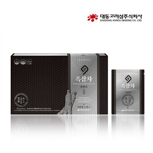 흑삼차 흑삼 6년근 프리미엄 건강차